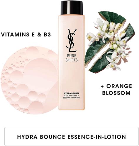 ysl pure shots hydra bounce essence-in-lotion 200ml|Yves Saint Laurent Pure Shots Hydra Bounce Revitalizing Lotion .